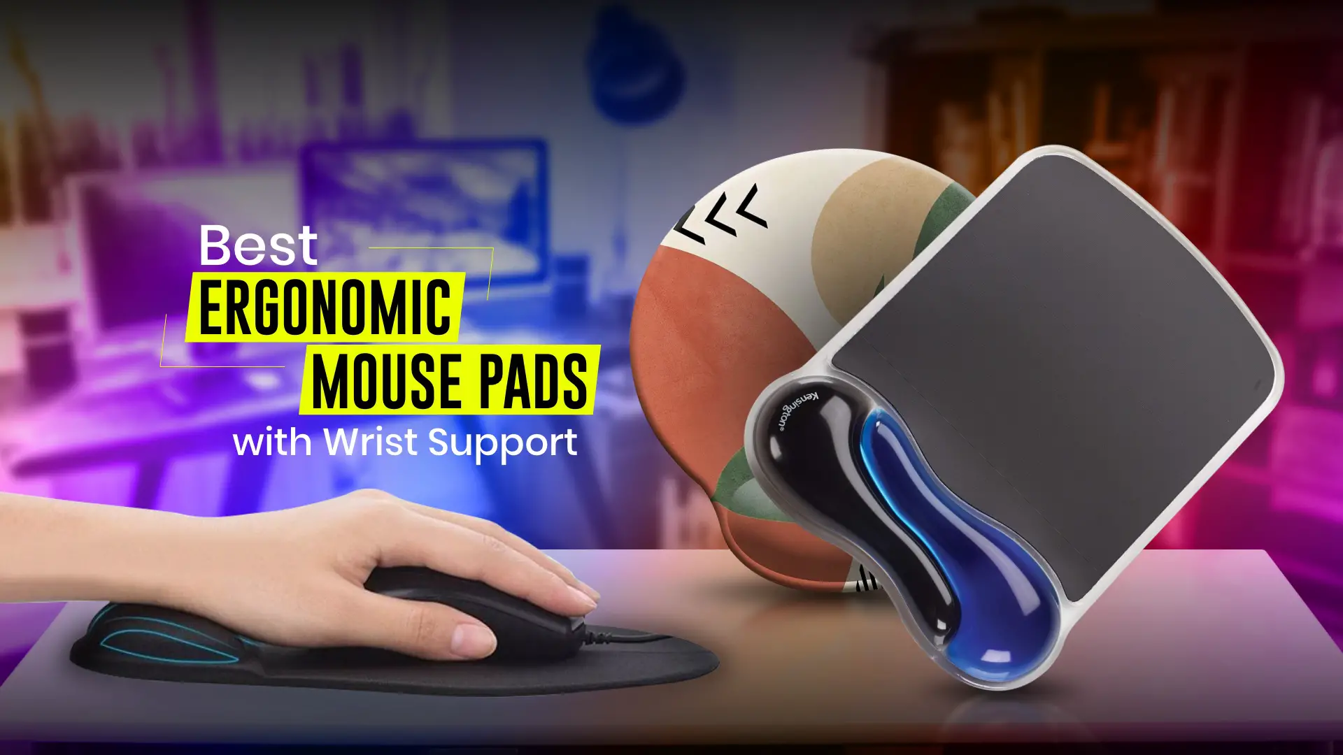 Nyttig Samuel ligevægt 11 Best Ergonomic Mouse Pads with Wrist Support in 2023 - Techtouchy