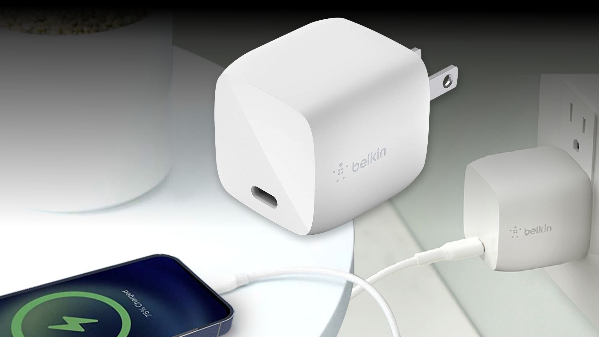 Belkin BoostCharge USB C GaN Charger 30W