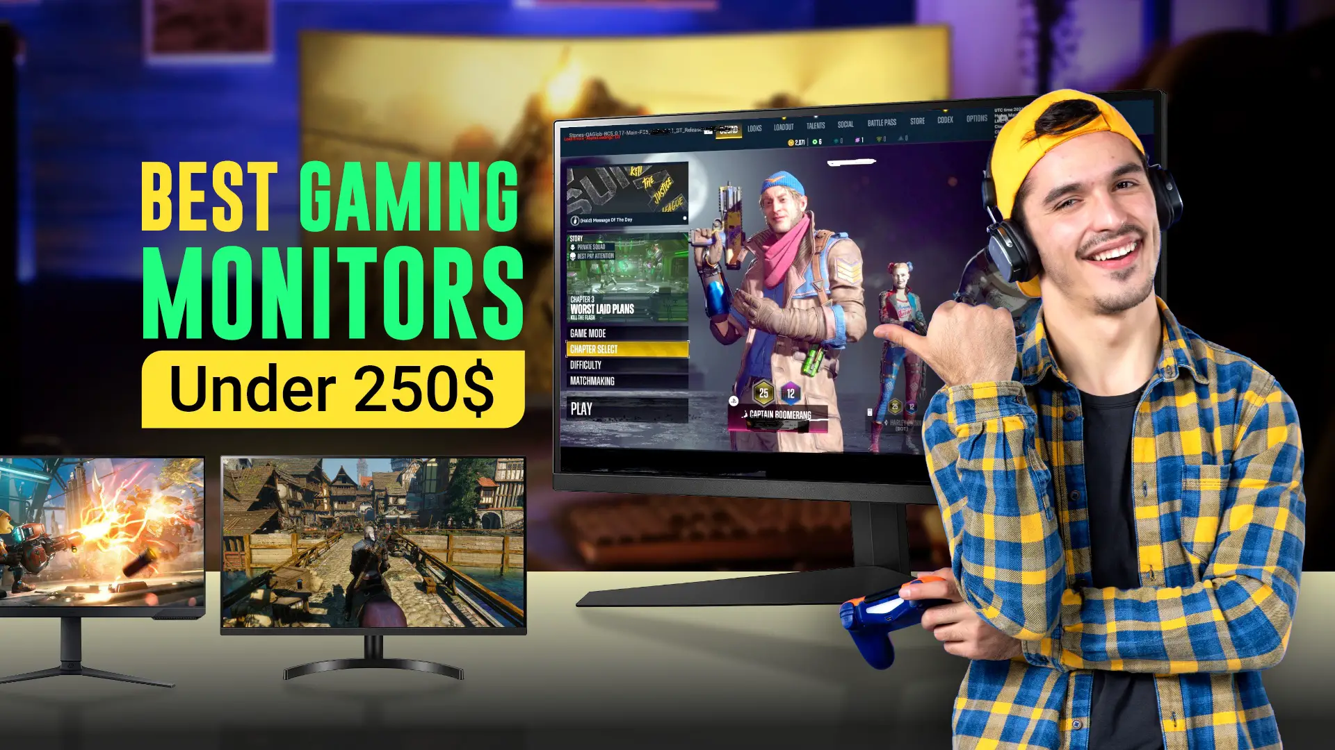 11 Best Gaming Monitors Under 250 USD in 2023