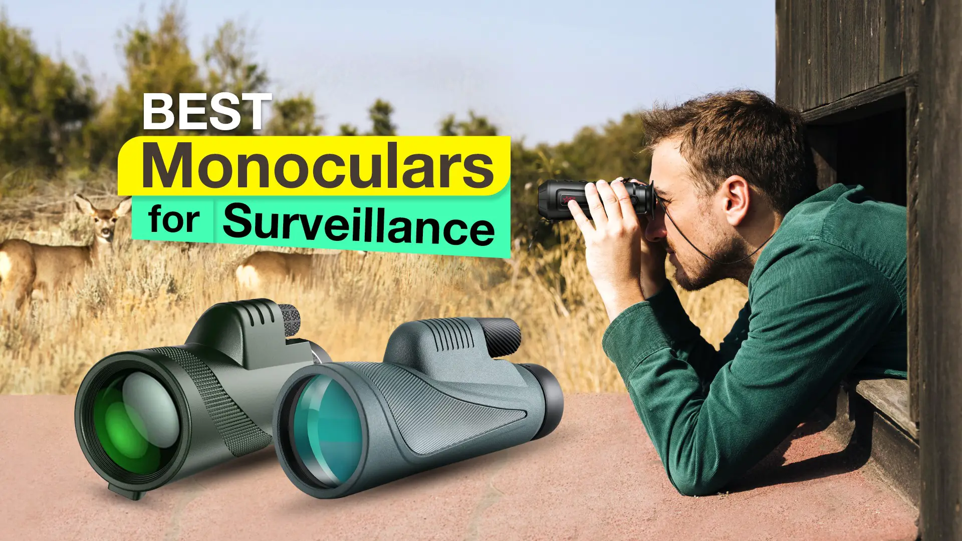 13 Best Monoculars for Surveillance in 2023