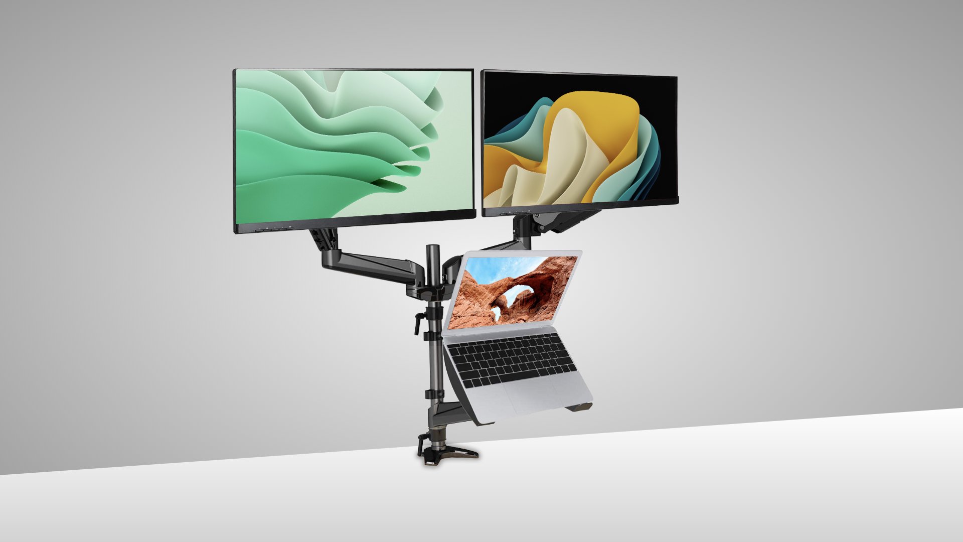 HUANUO HNTS4V Monitor and Laptop Mount