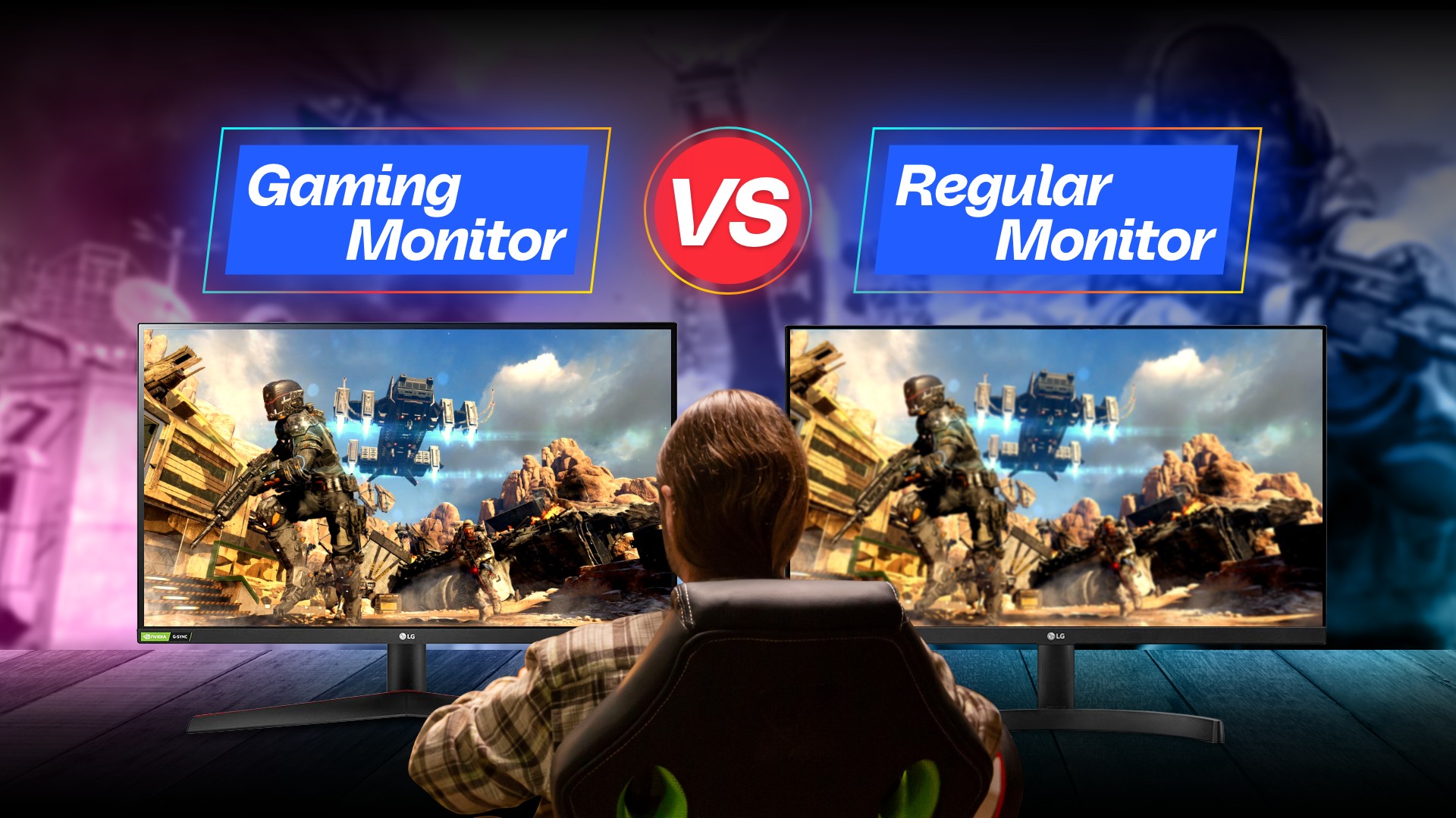 Gaming Monitor vs Regular Monitor