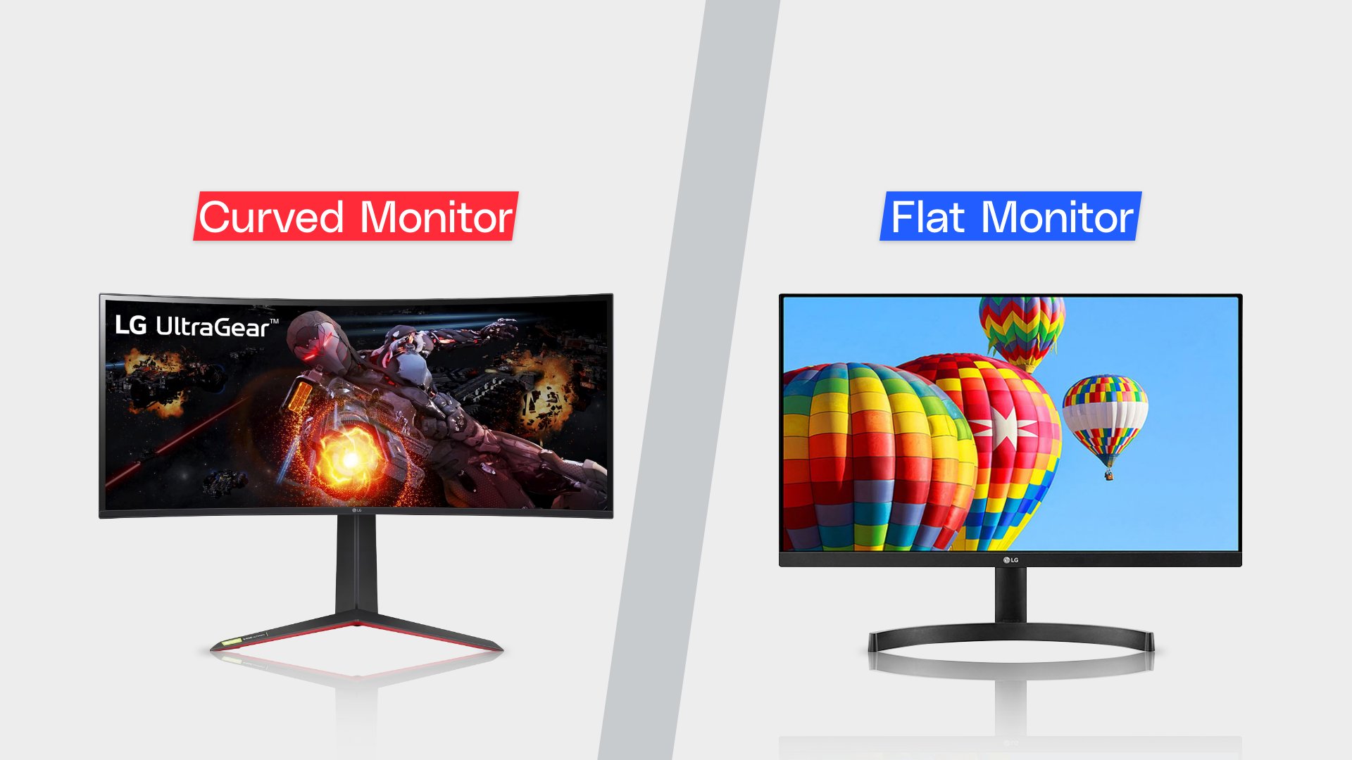 curved monitor vs flat monitor for gaming