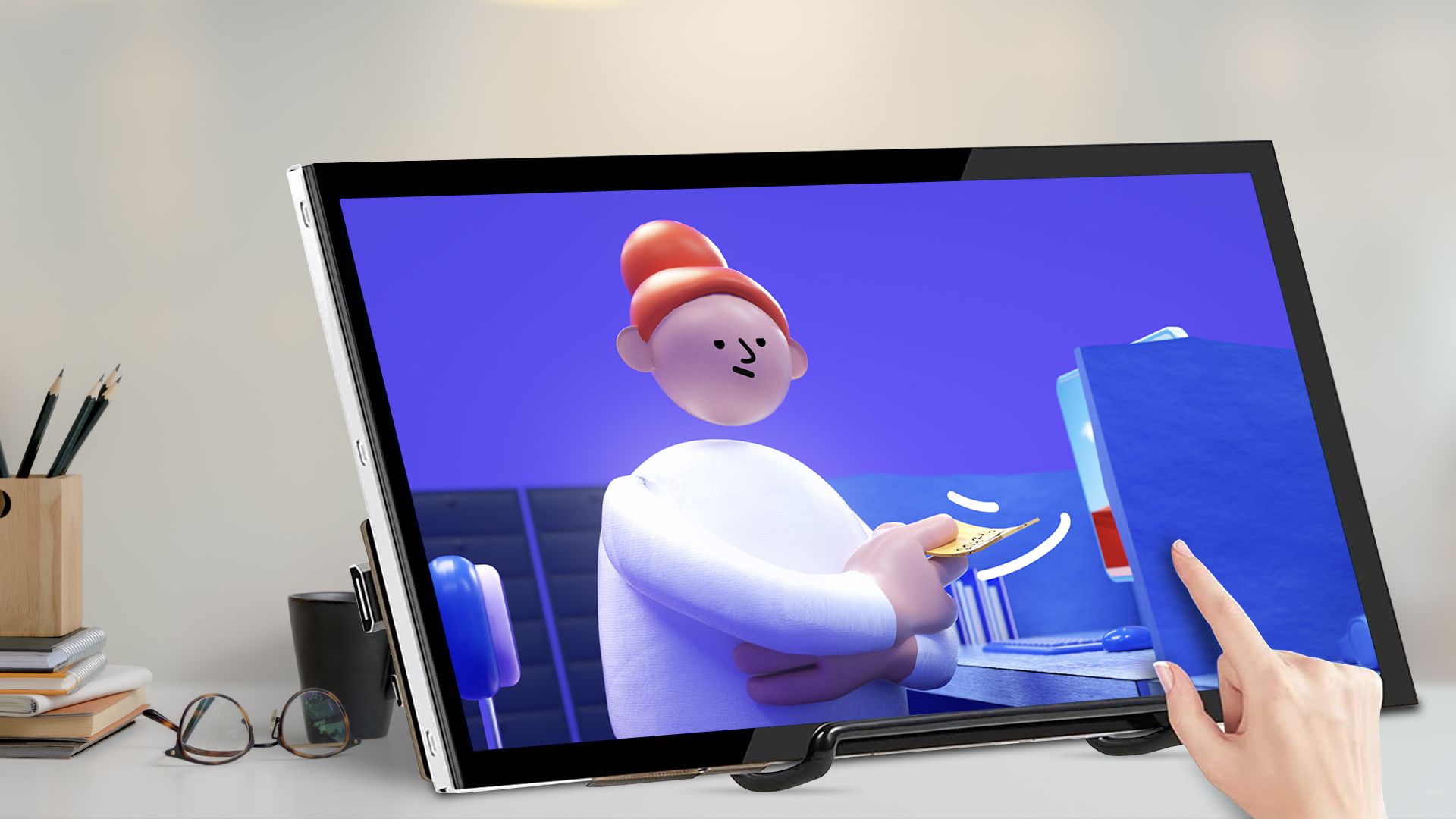 13 HMTECH Raspberry Monitor
