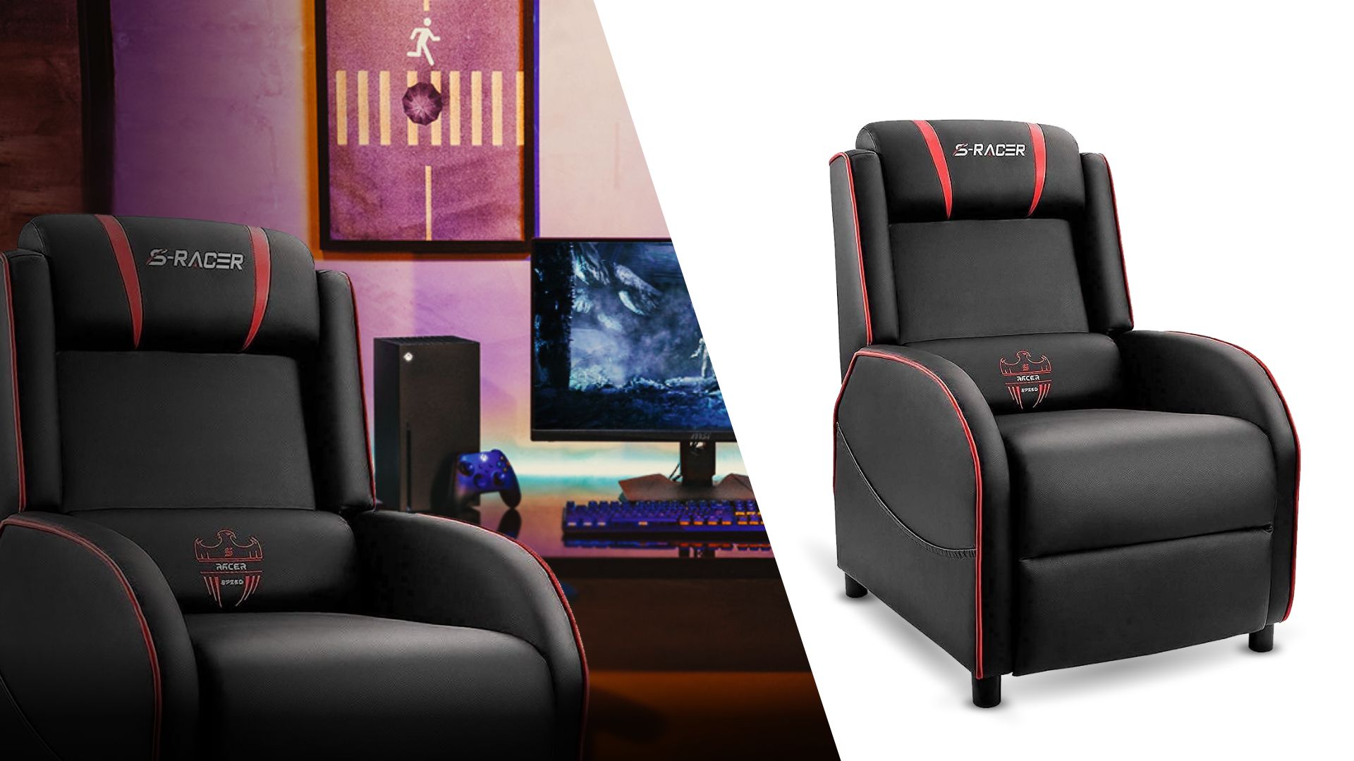 2.Homall Gaming Chair