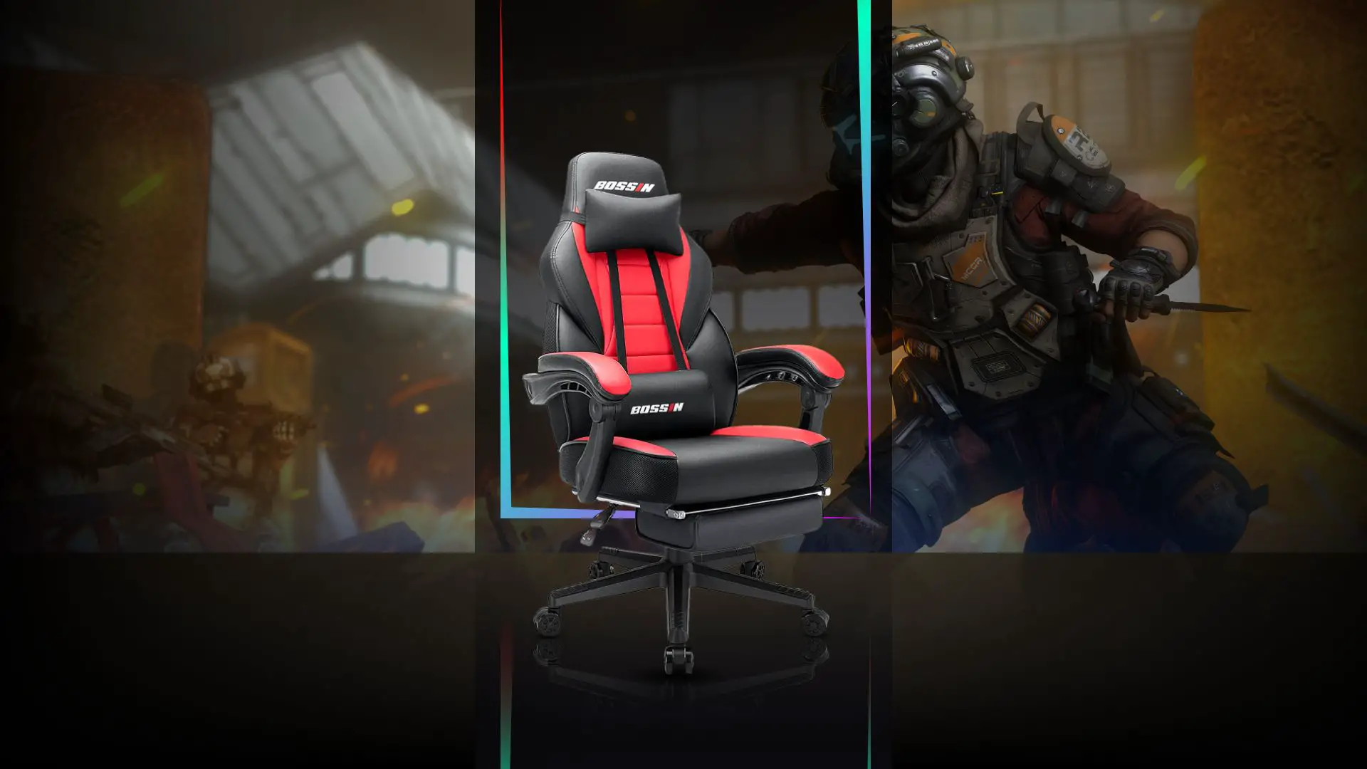 3.LEMBERI Video Game Chair