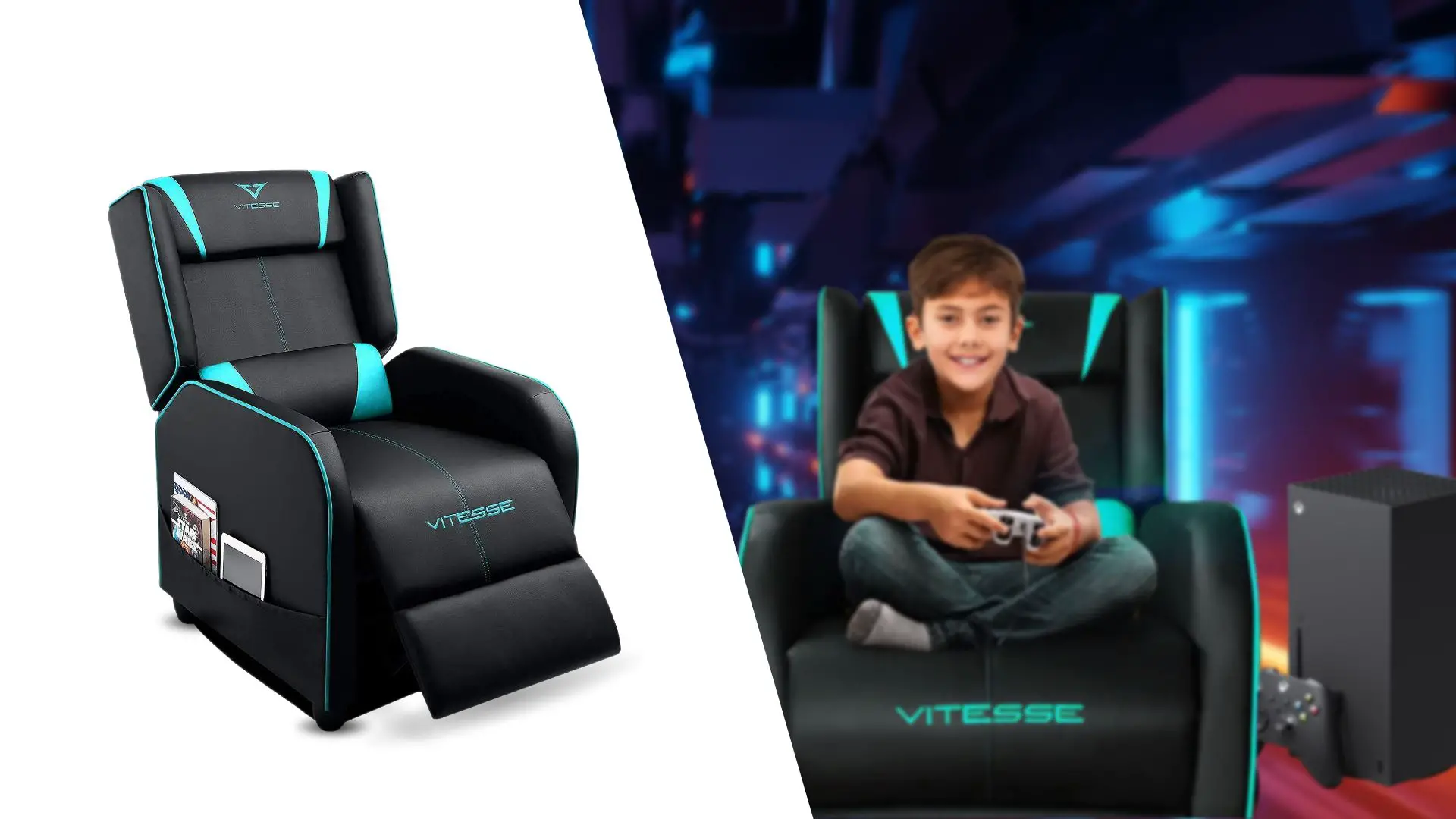3.VITESSE VIT Gaming Recliner Chair