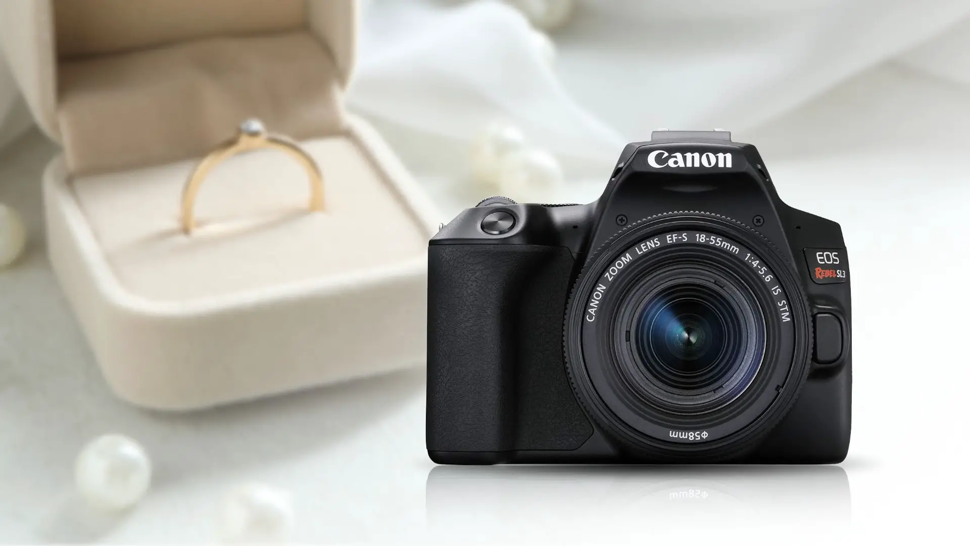 Canon EOS Rebel SL3 Digital SLR Camera with EF-S 18-55mm Lens kit, Built-in Wi-Fi