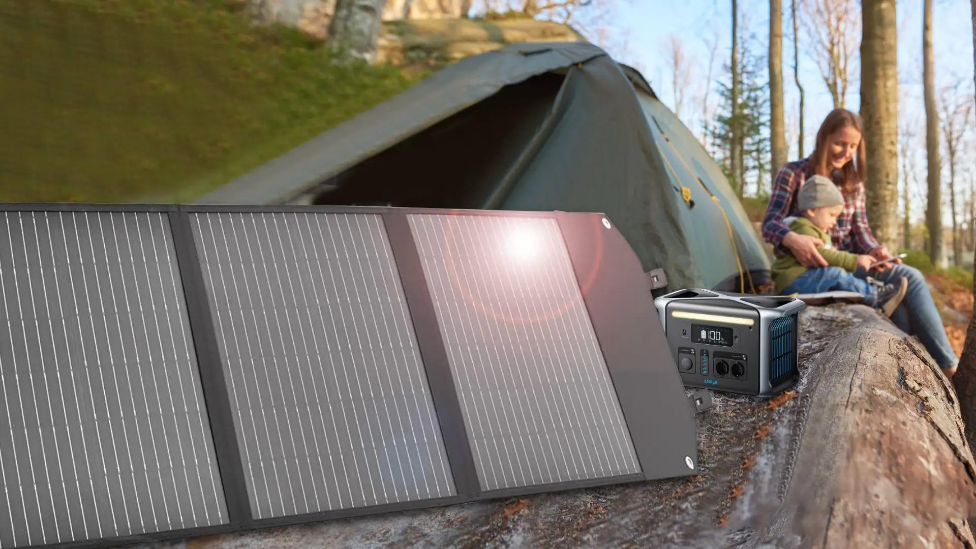 02 JJN Portable Foldable Solar Panel