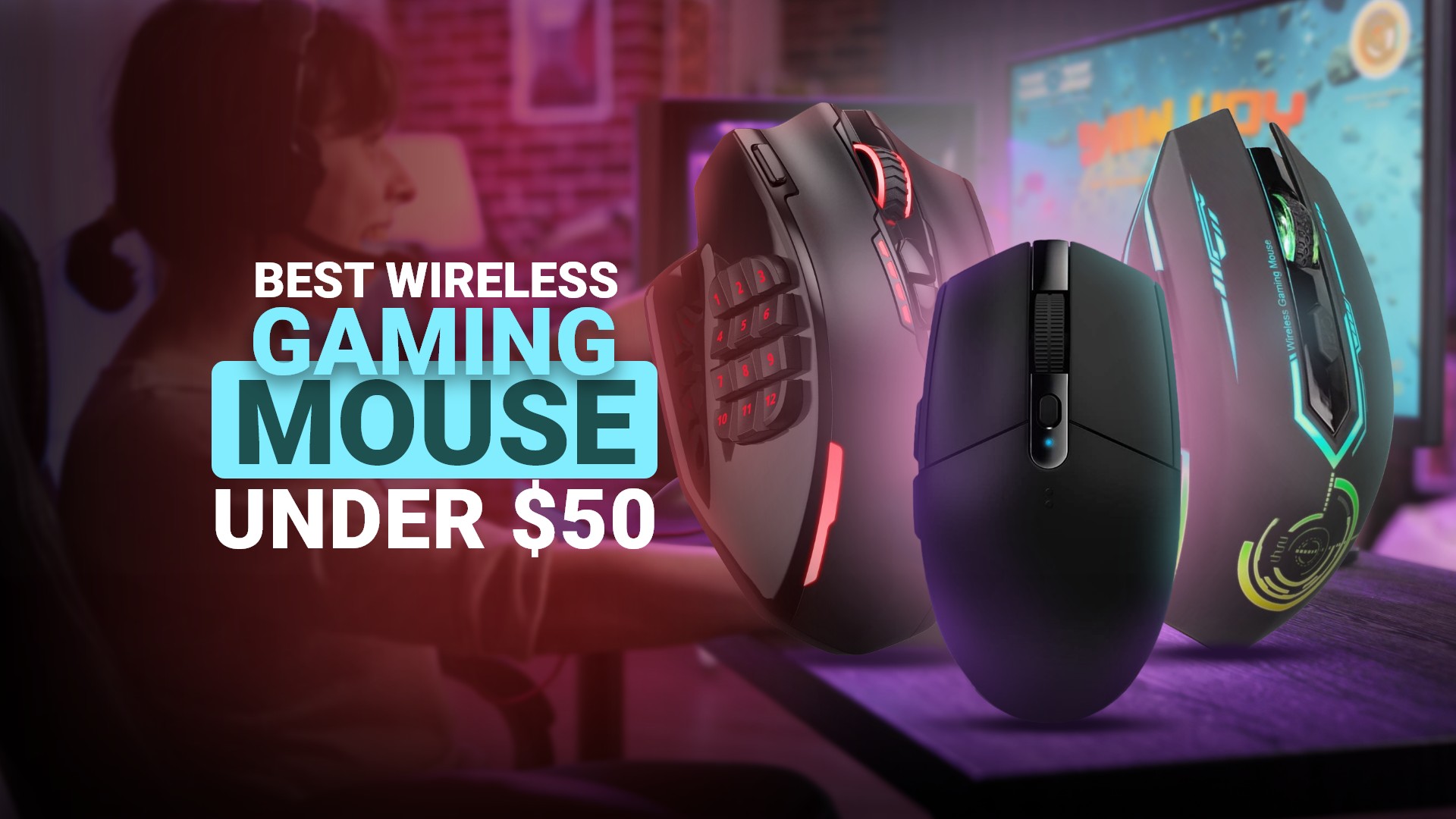 Best Wireless Gaming Mouse Under $50