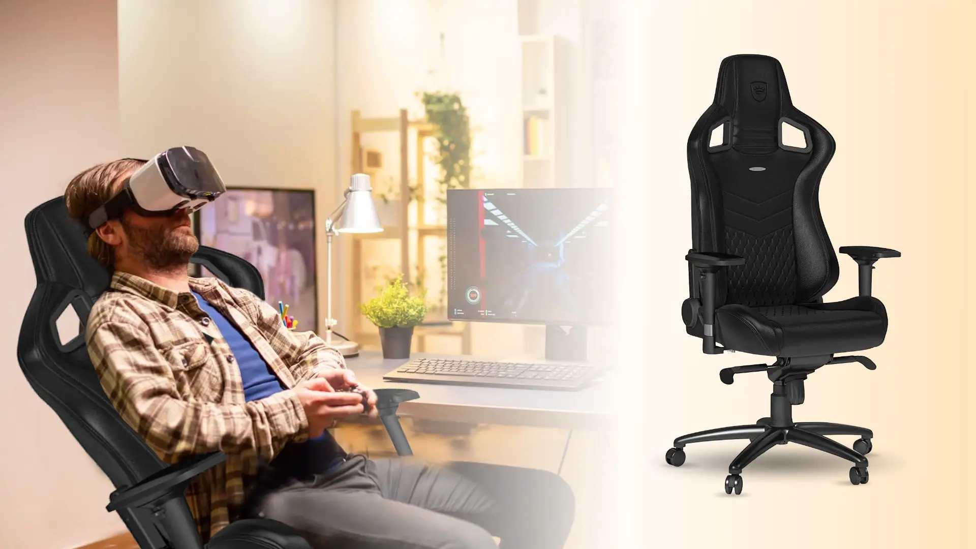 4.Noblechairs Epic Reclining Gaming Chair