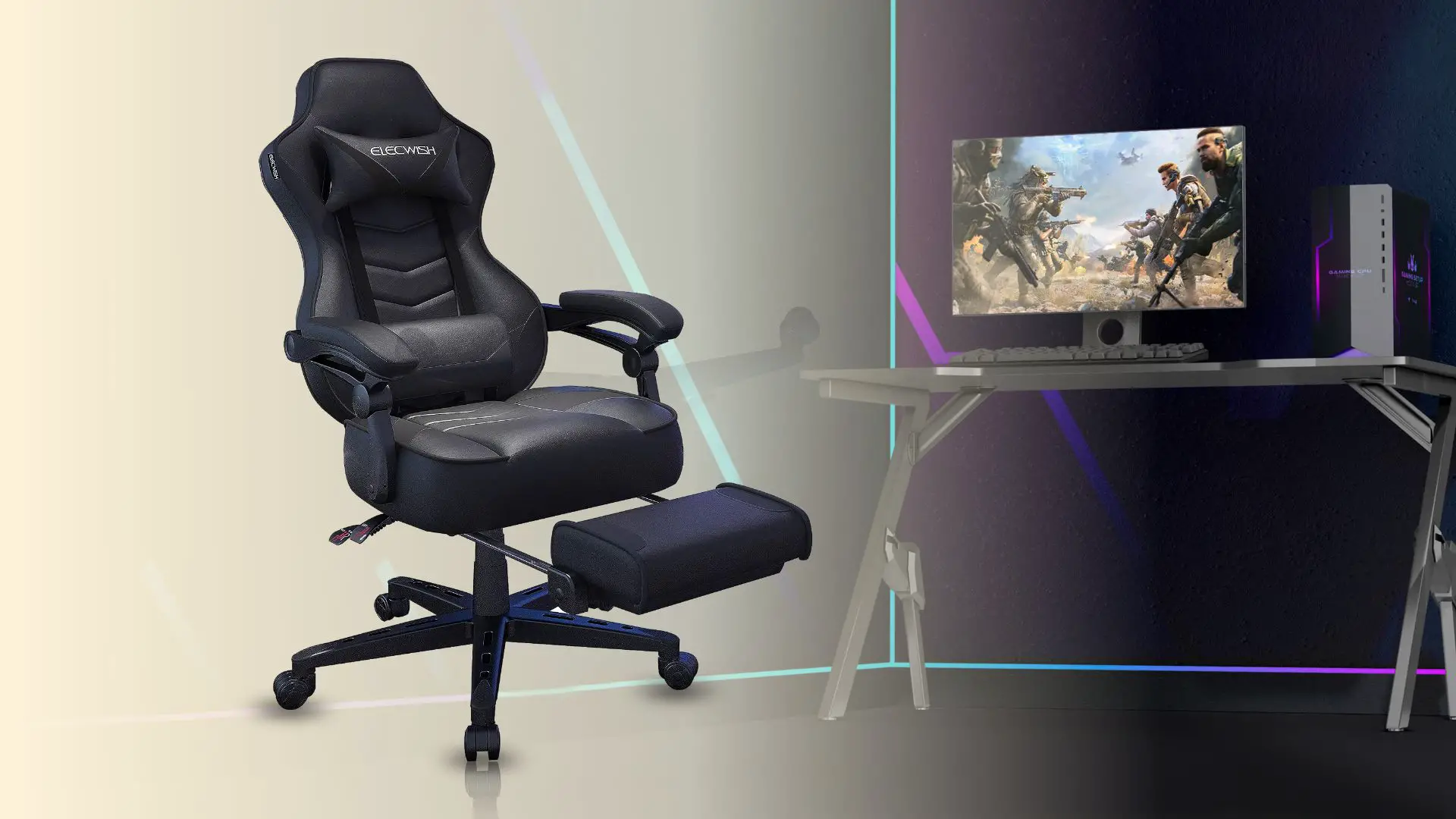 ELECWISH Gaming Chair 