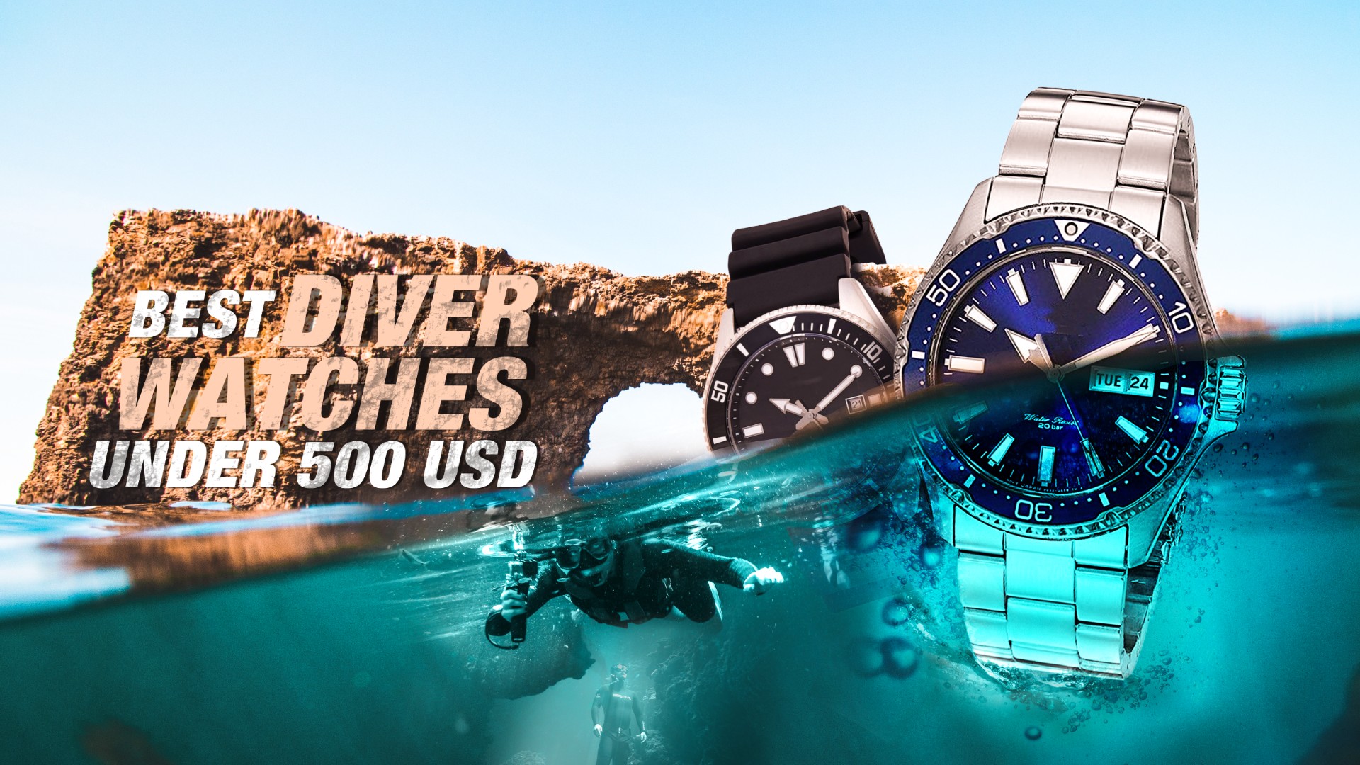 8 Best Diver Watches Under 500 USD