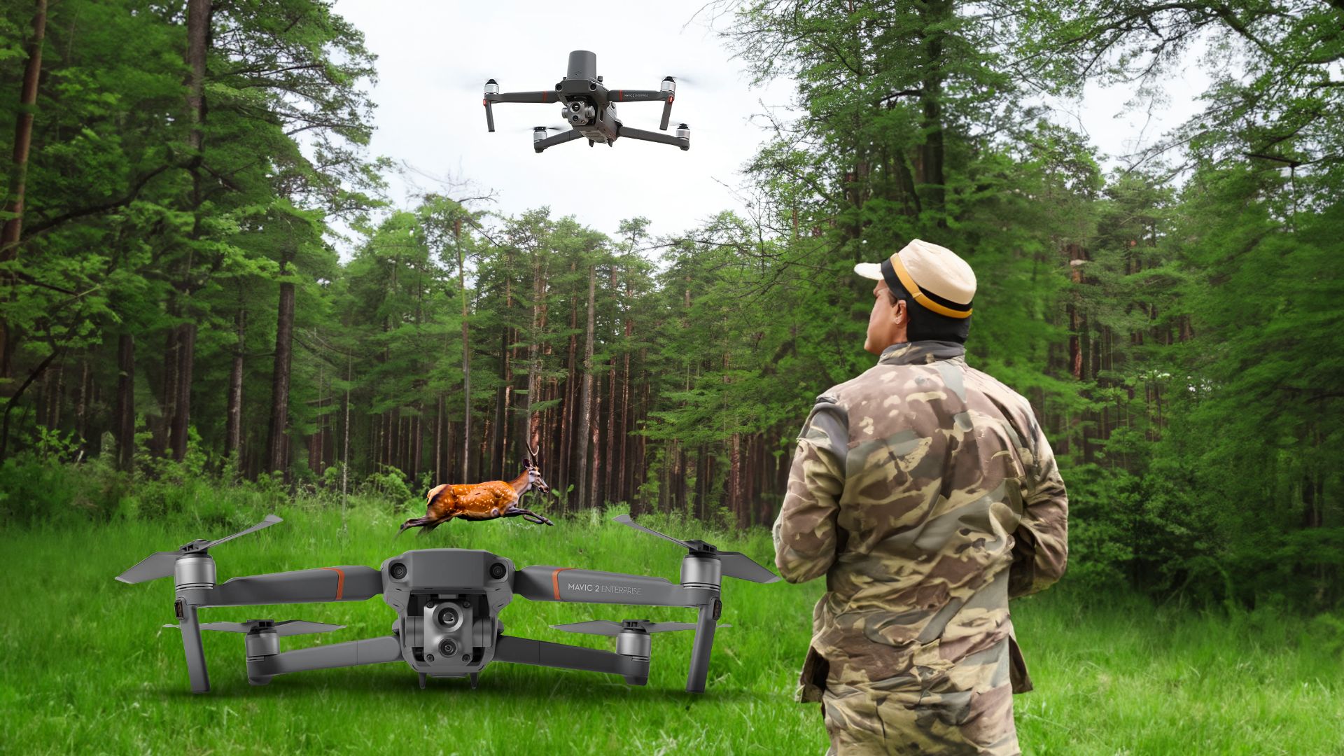 1.DJI Mavic 2 Enterprise advanced