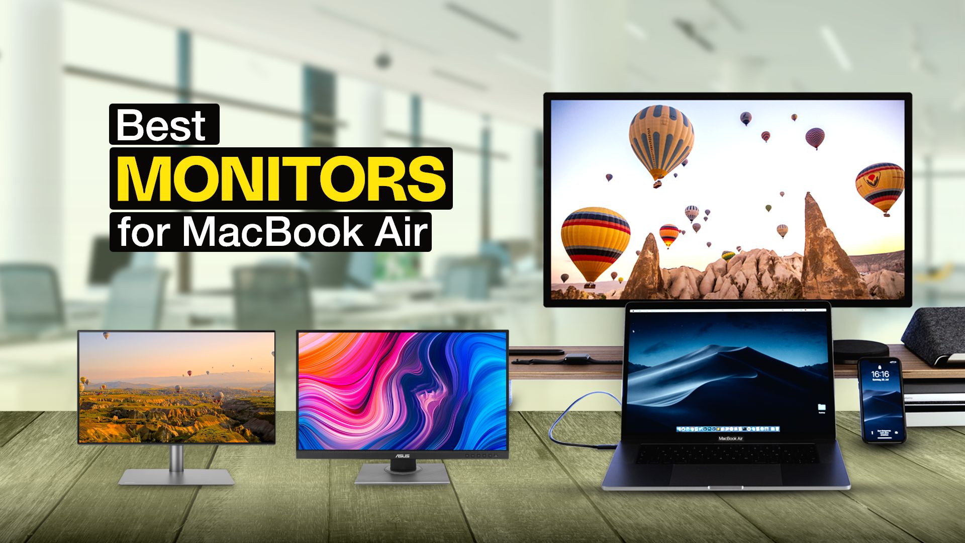 Best Monitors for MacBook Air