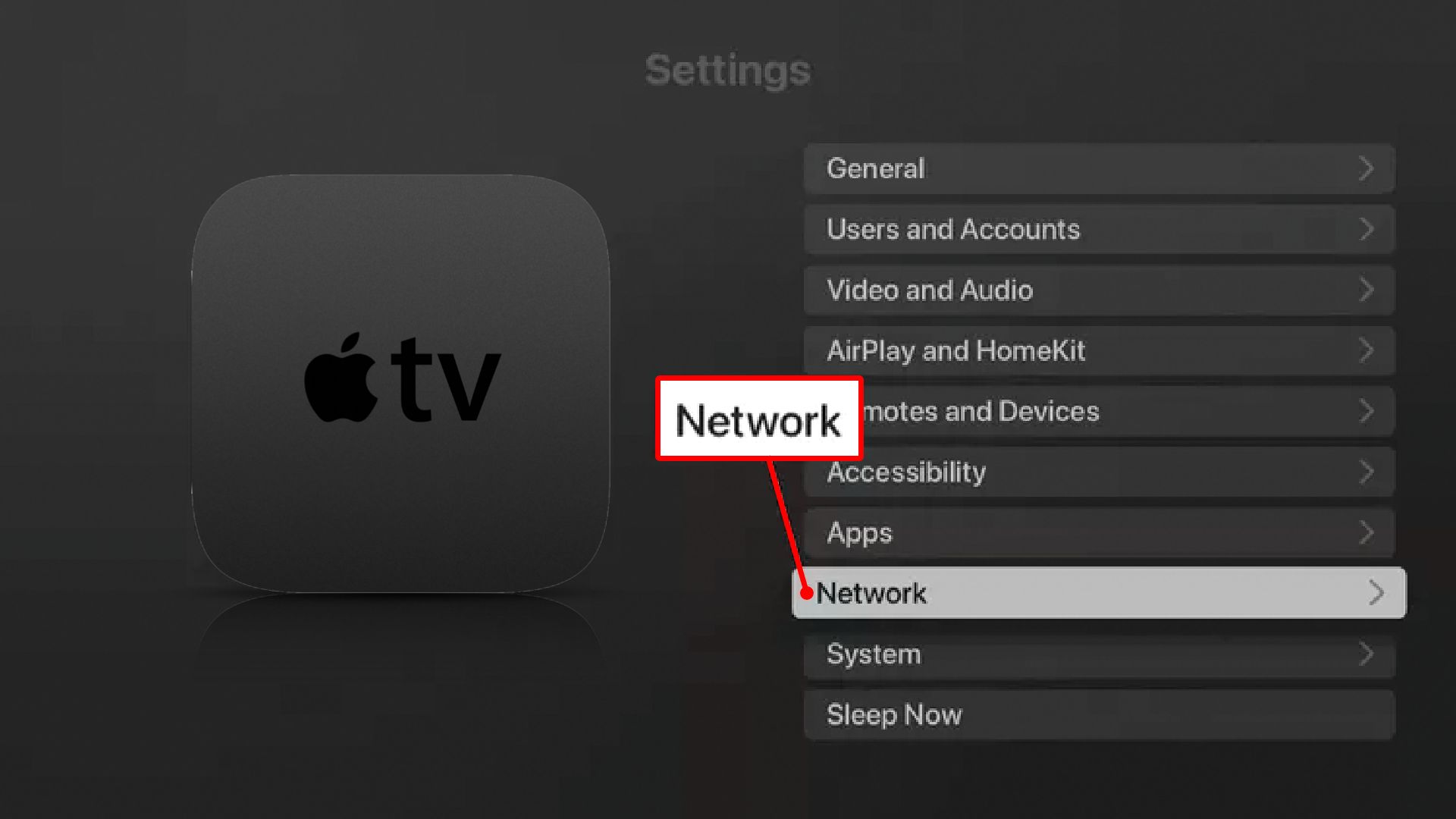 Connect Apple TV HD and Apple TV 4K to WiFi 