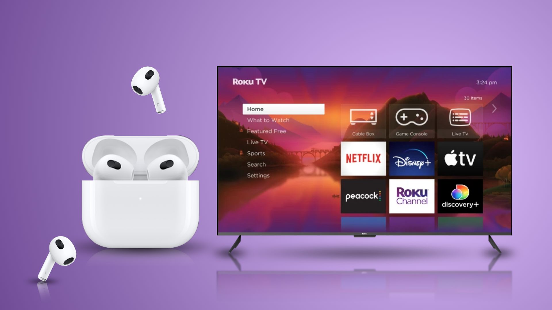 How to Connect AirPods to Roku TV