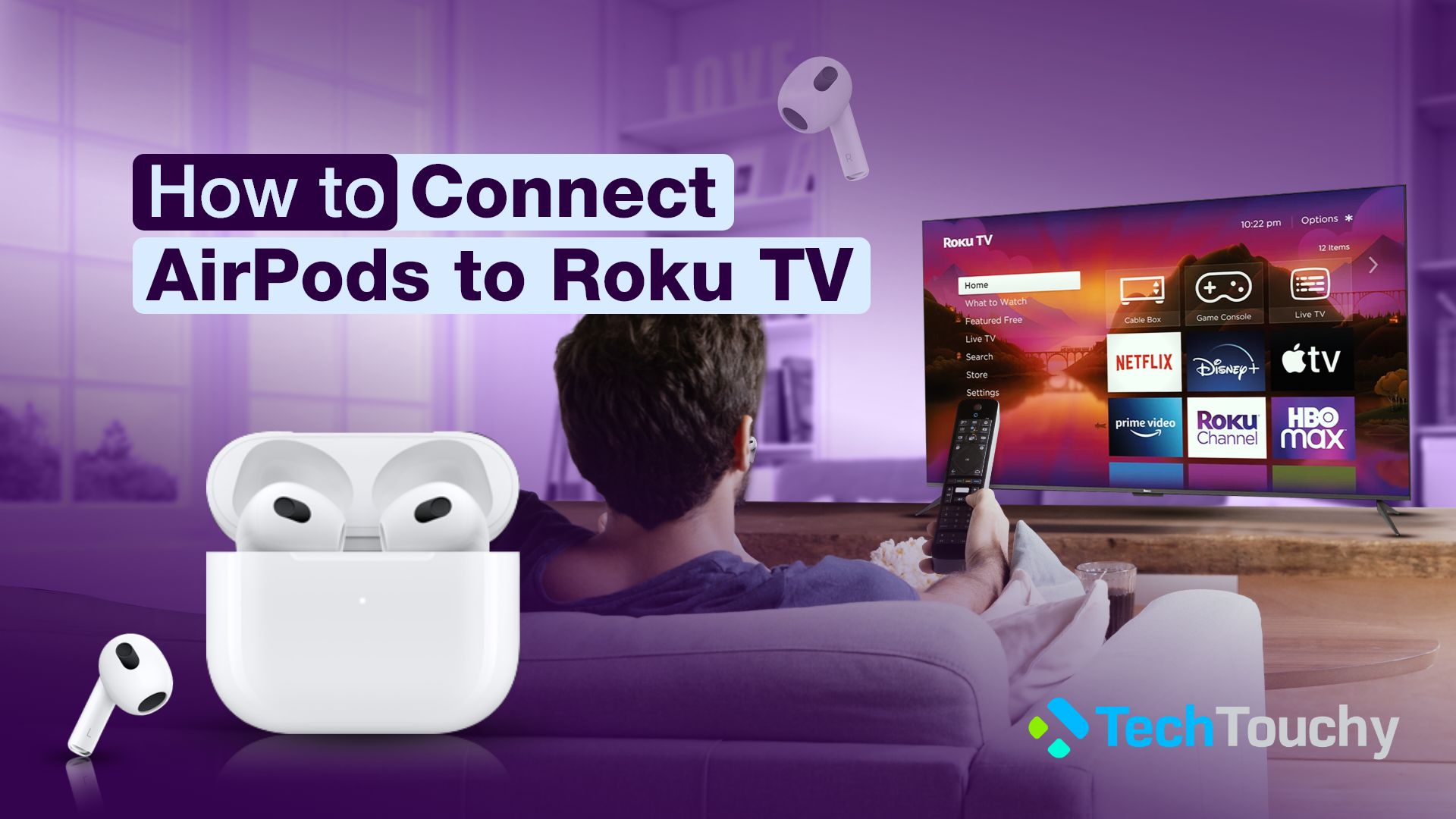 How to Connect AirPods to Roku TV