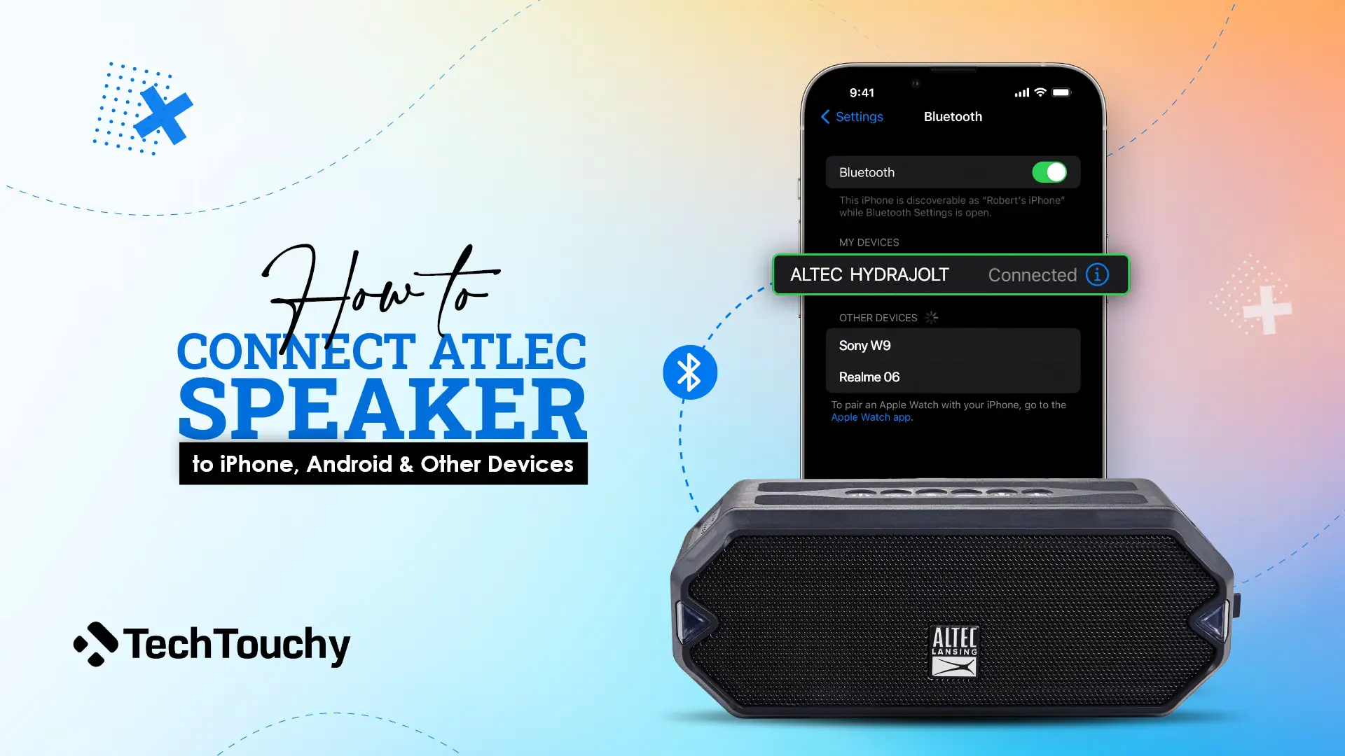 How to Connect Altec Lansing Speaker to iPhone, Android & Other Devices