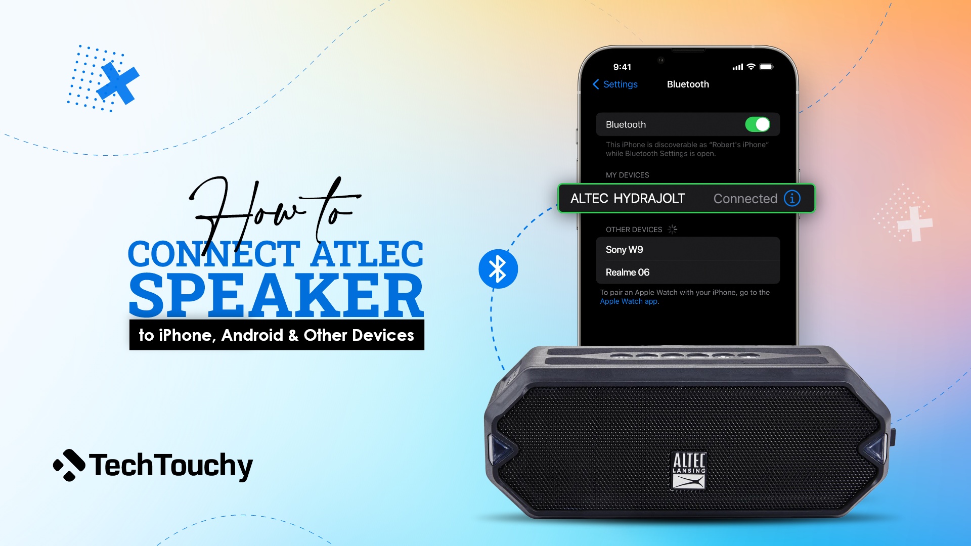 How to Connect Altec Lansing Speaker to iPhone, Android