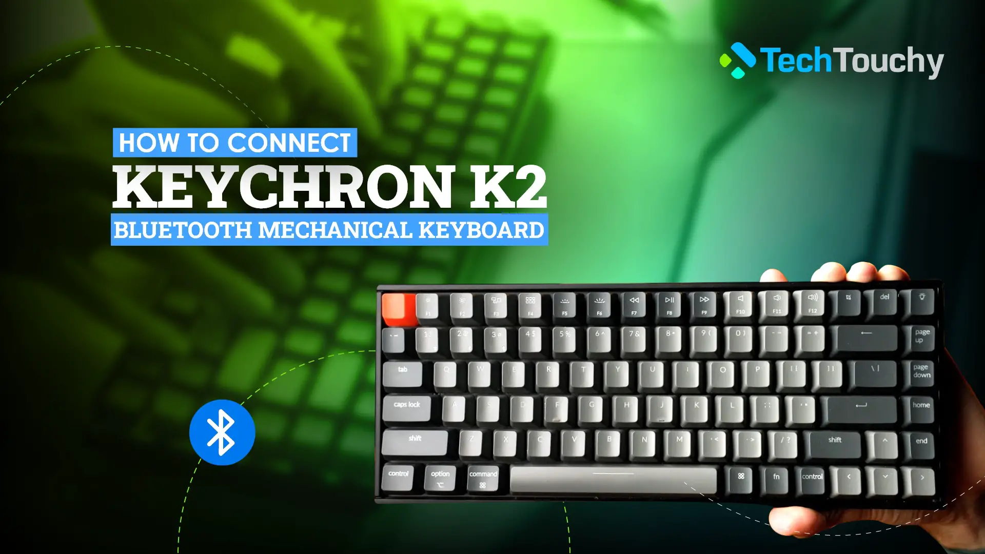 How to Connect Keychron K2 Bluetooth Mechanical Keyboard