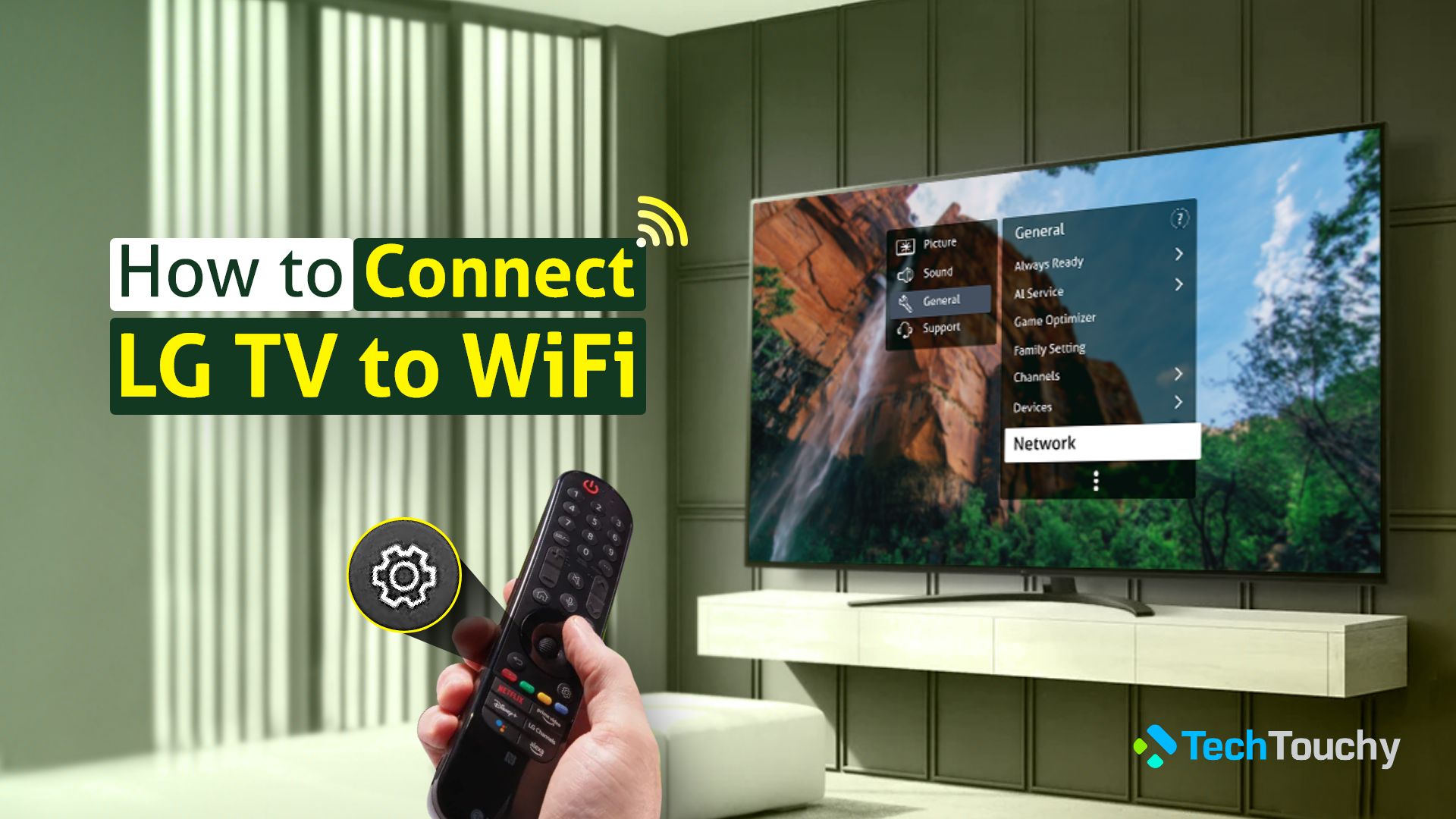 How to Connect LG TV to WiFi