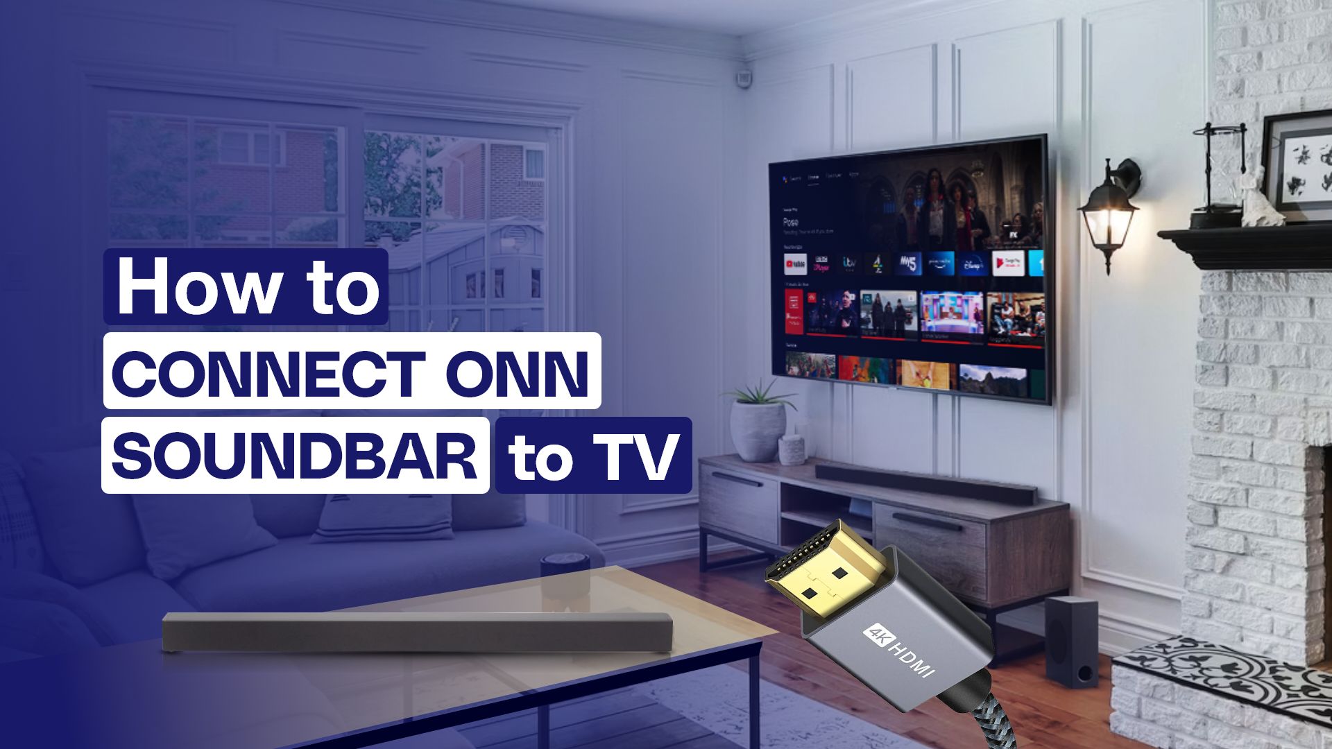 How to Connect Onn Soundbar to TV