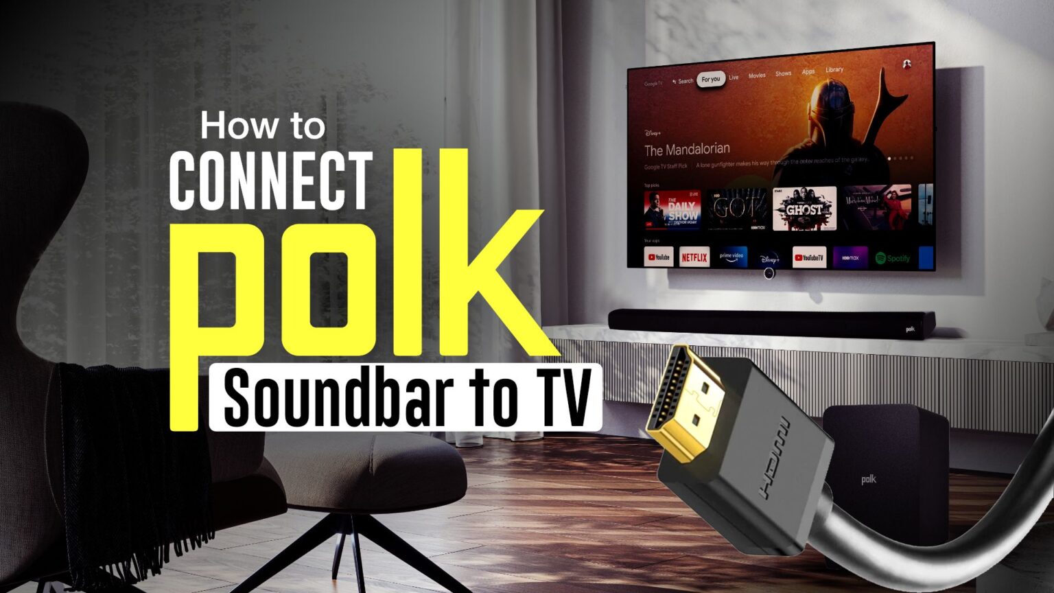 How to Connect Polk Soundbar to TV A Complete Guide Techtouchy