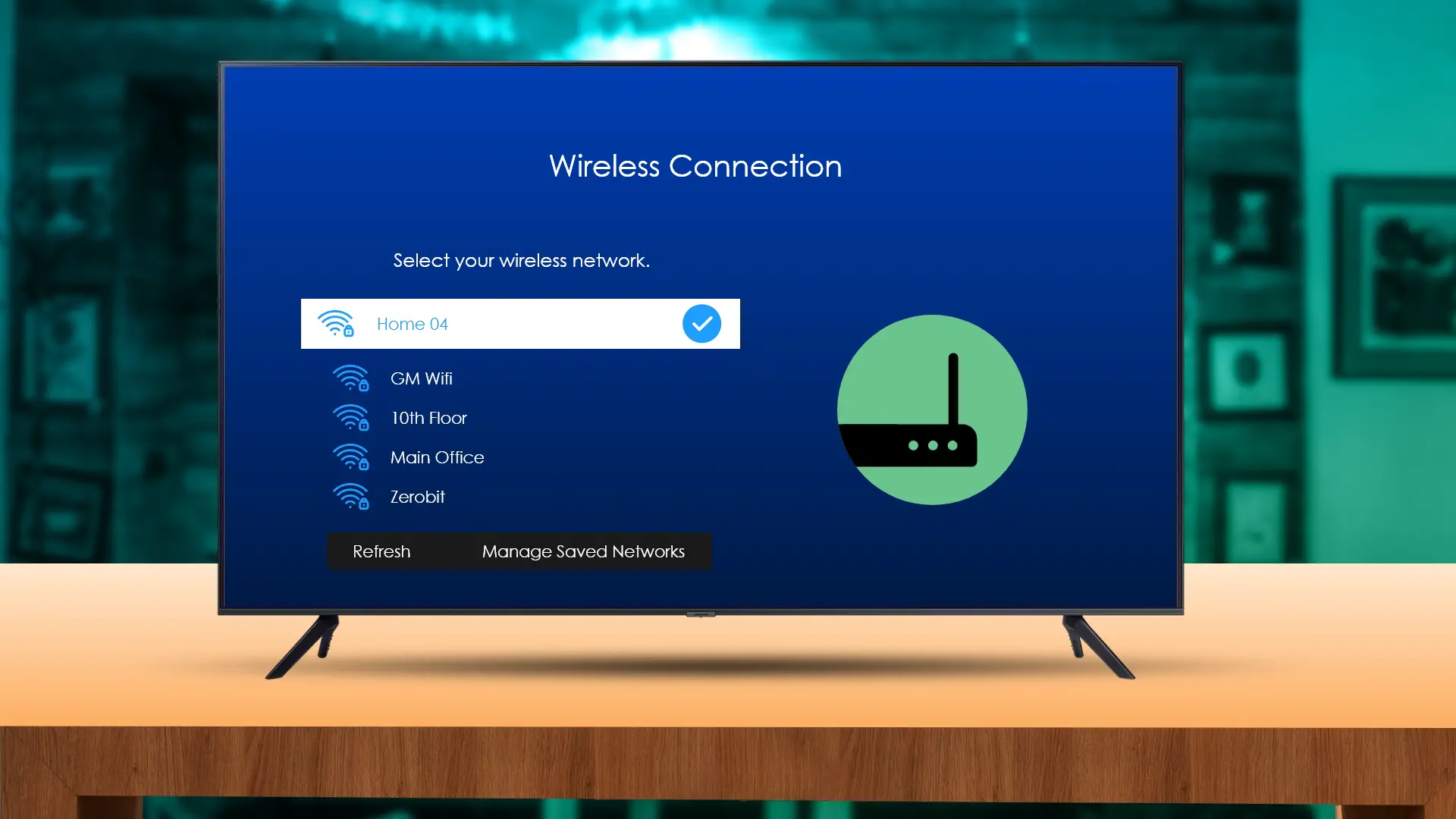 Steps for connecting your Samsung smart TV to WiFi