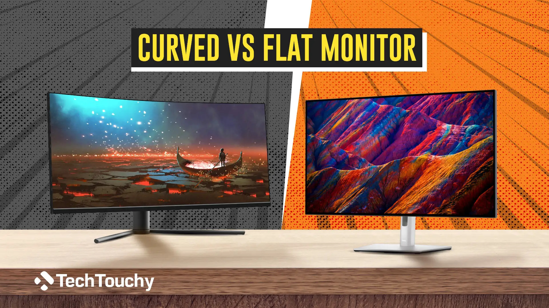 Curved vs Flat Monitor A Detail Comparative Study