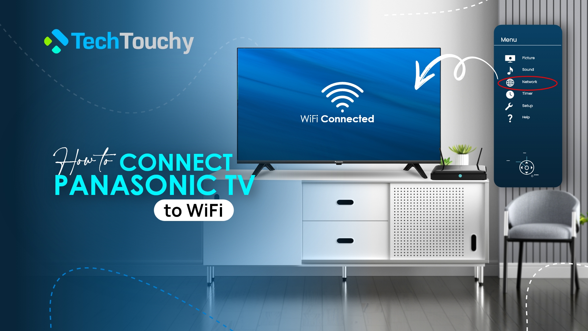 How to Connect Panasonic TV to WiFi – Full Guide