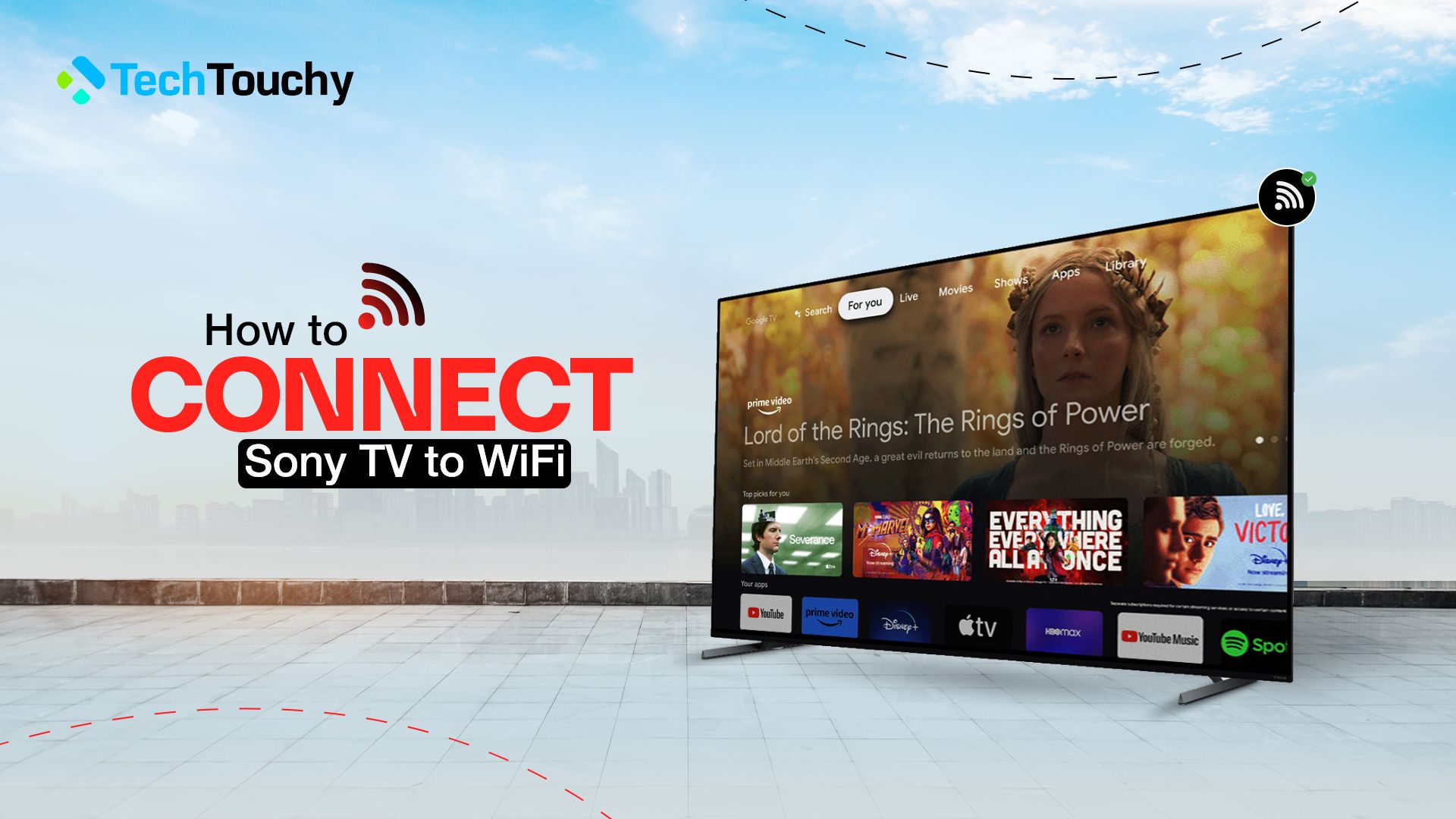 How to Connect Sony TV to WiFi