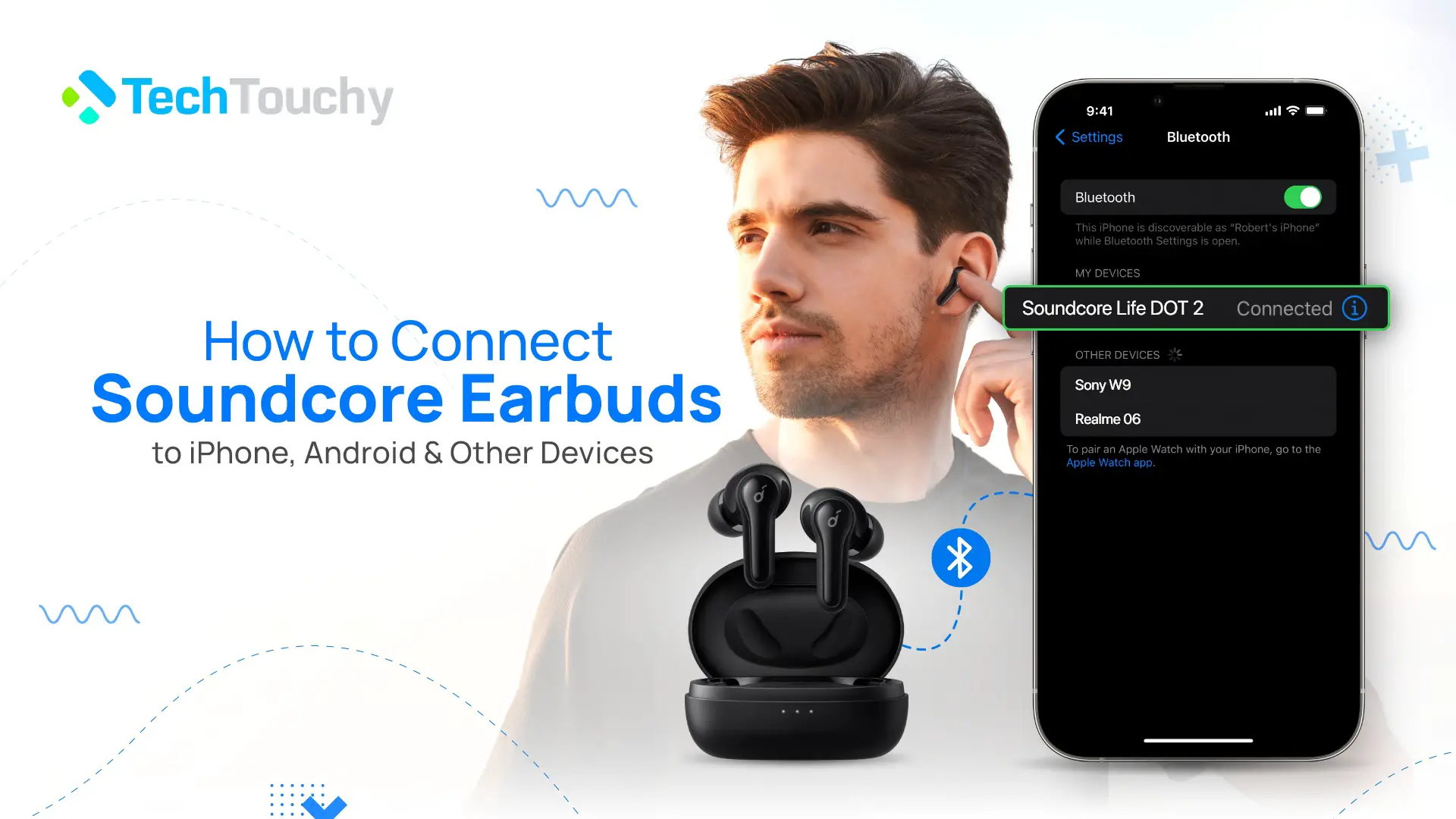 How to Connect Soundcore Earbuds to iPhone, Android & Other Devices