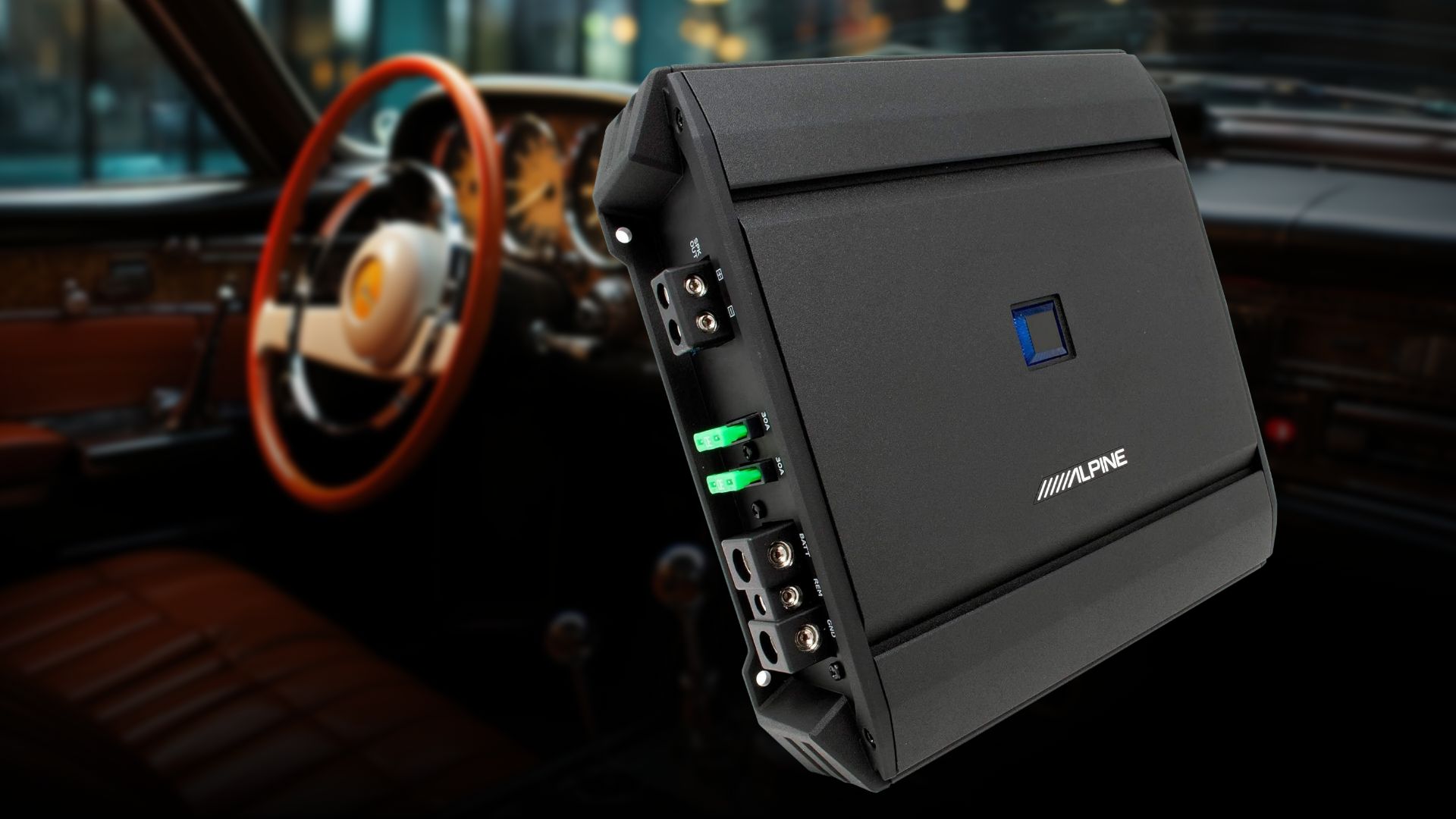 Alpine S-A60M Mono Digital Subwoofer