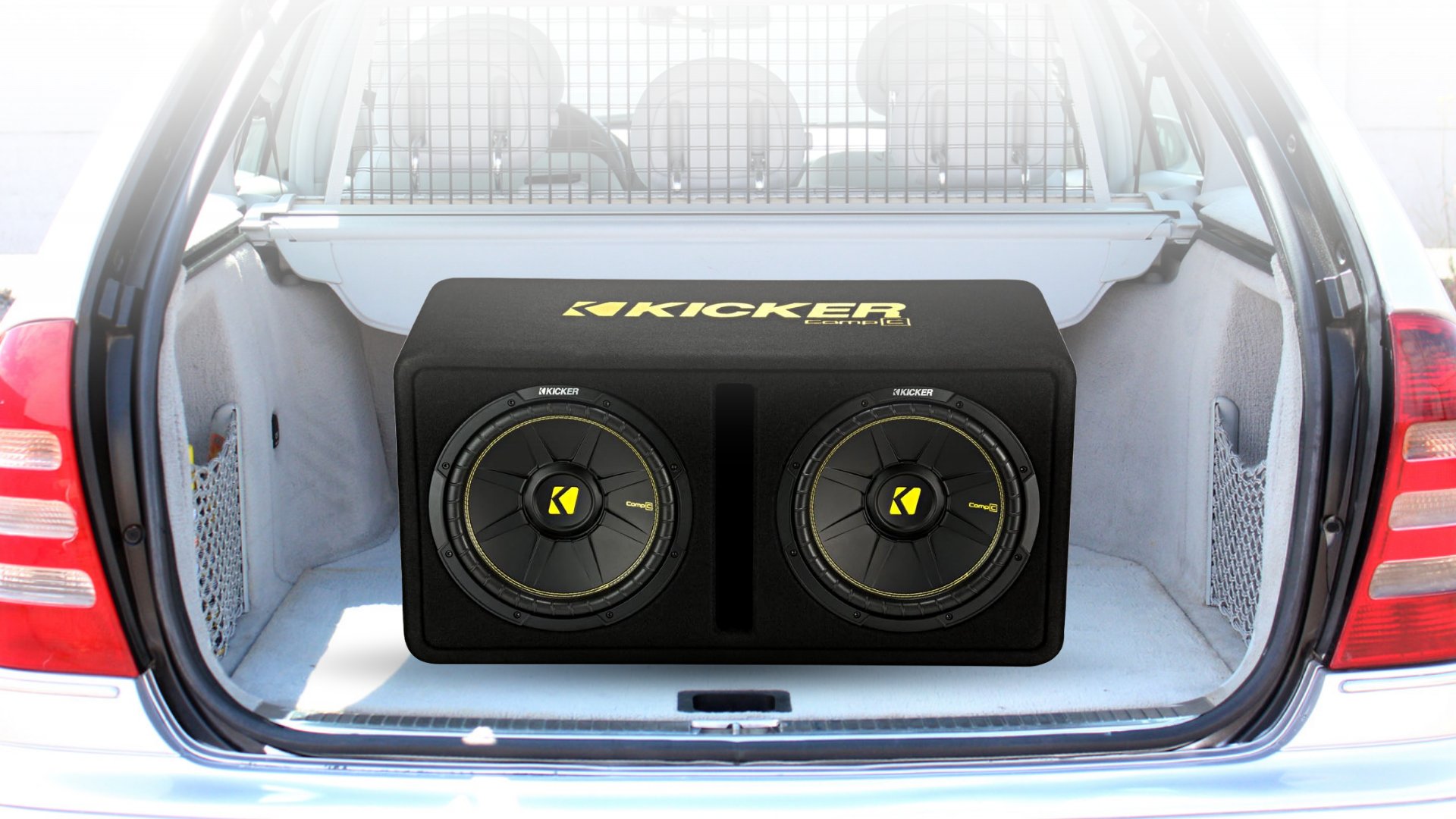 KICKER 44DCWC122 Dual 12 1200W Car Subwoofer
