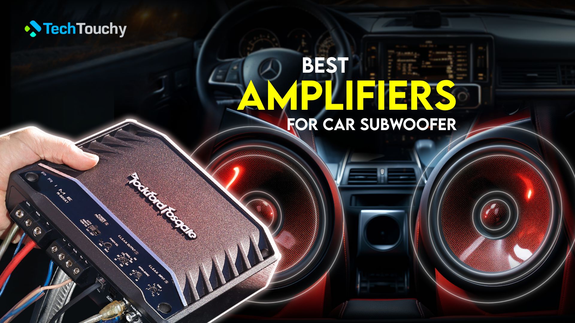 11 Best Amplifiers for Car Subwoofers in 2024