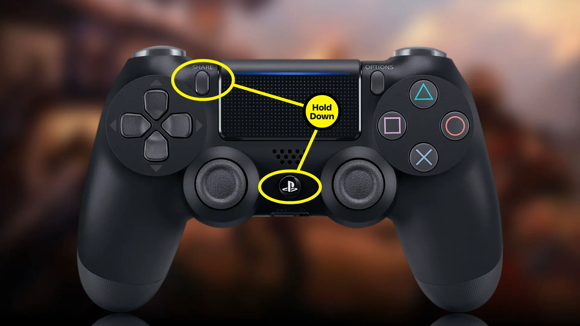 How to connect PS4 controller to PS4 without USB 05