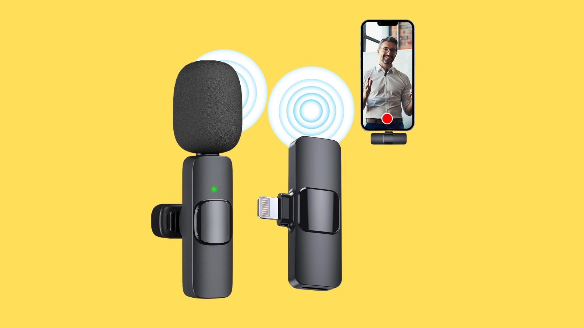 PQRQP Wireless Mini Microphone