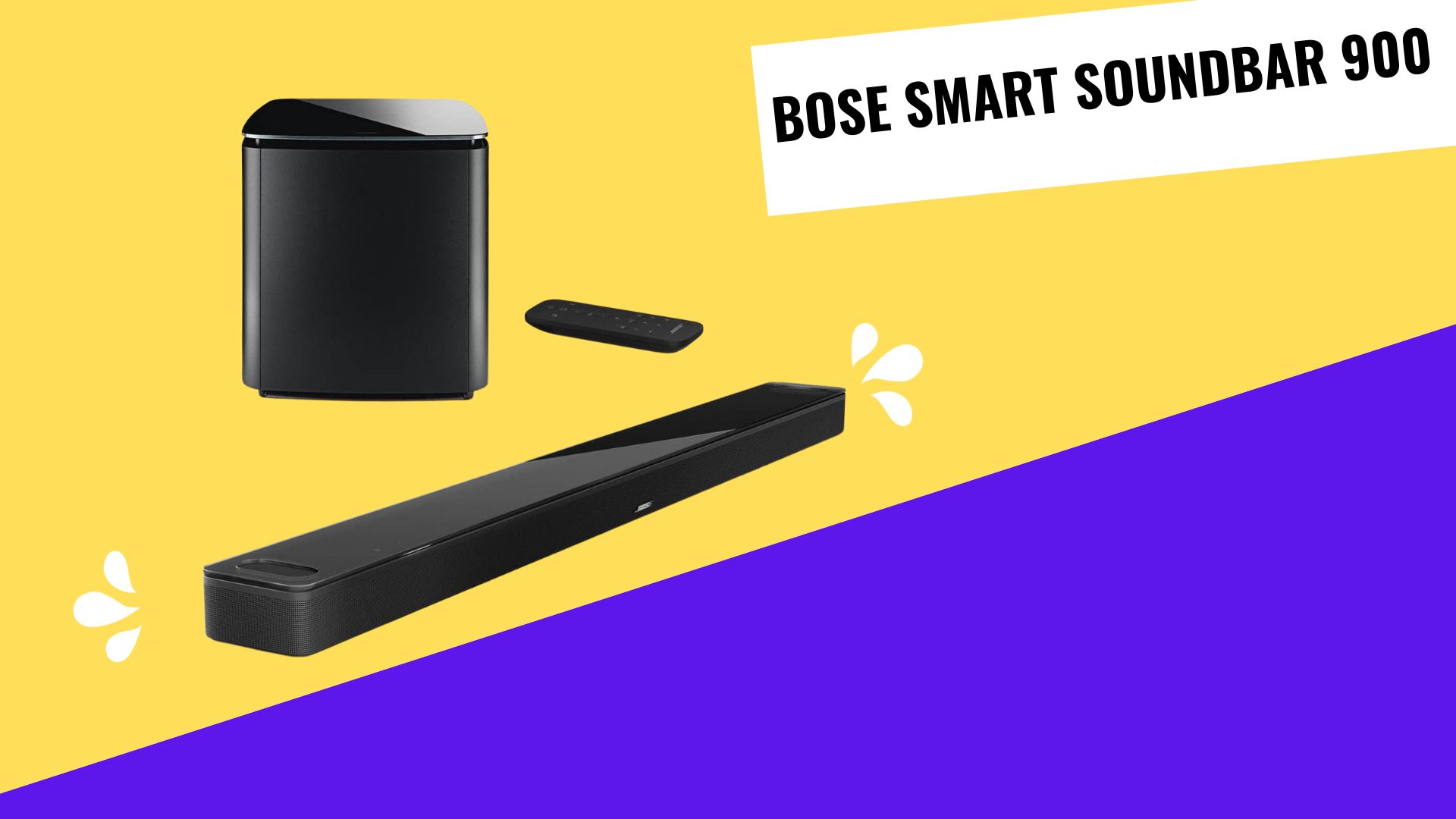 Bose Smart Soundbar 900 with Bass Module 700