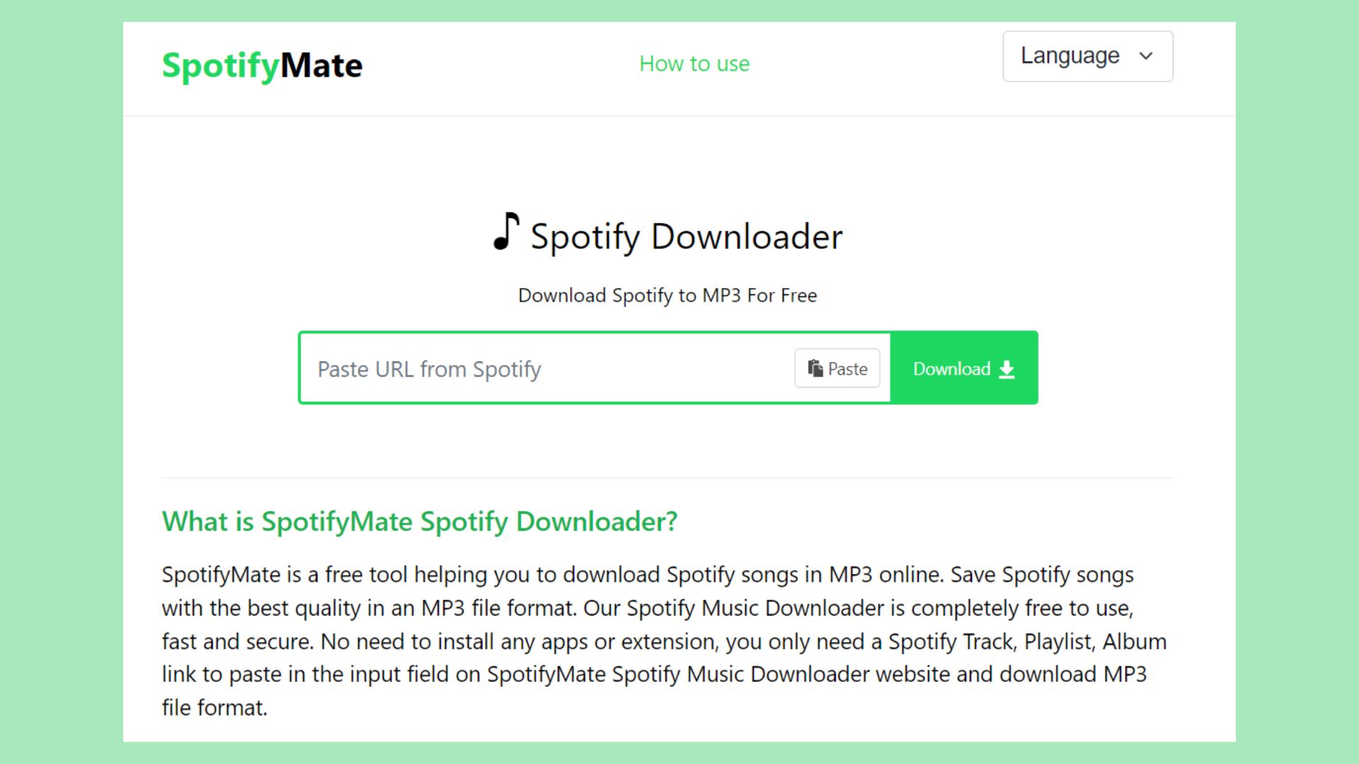 SpotifyMate