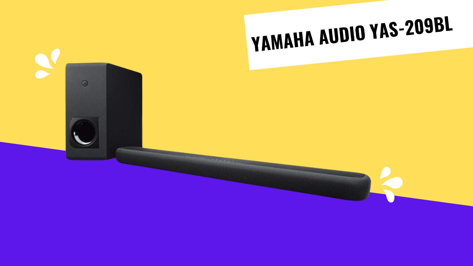 Yamaha Audio YAS-209BL
